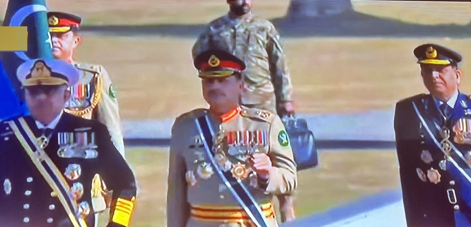 Grand Ceremony in GHQ as Field Marshal Asim Munir takes Charge as Chief of Defence Forces