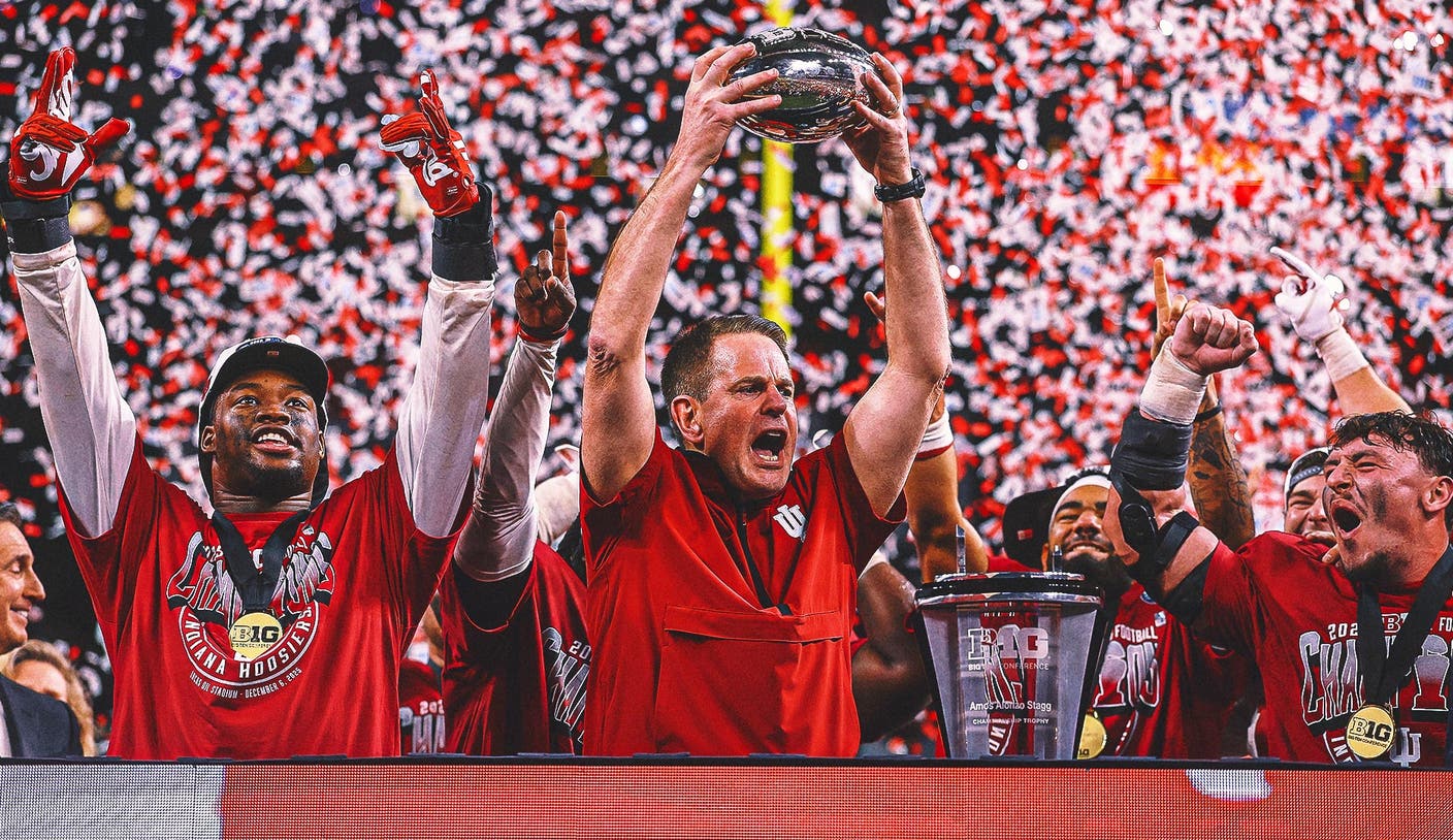 Indiana's Curt Cignetti After Big Ten Title: Top Seed 'Only Counts If You Finish' It