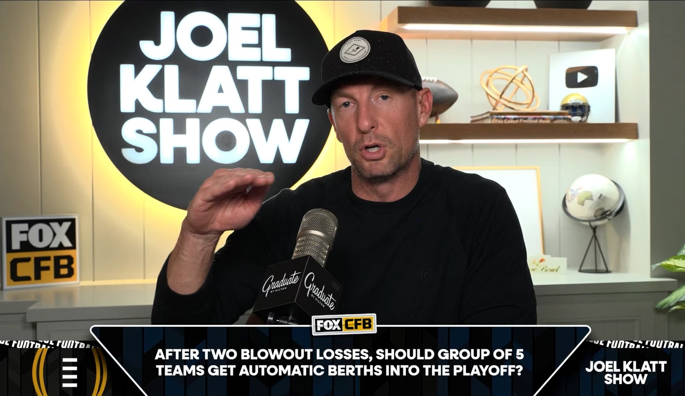 Joel Klatt Wants Higher Bar for Group of 5 Teams in CFP: 'They Were Overmatched'