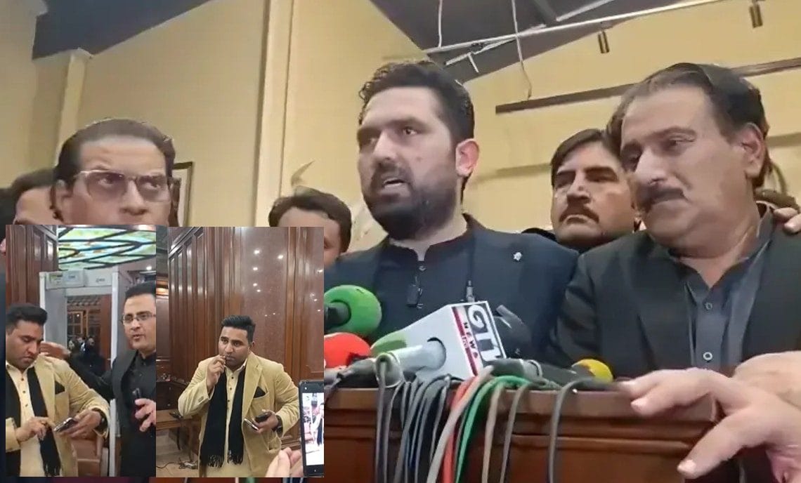 Kp Cm Sohail Afridis Security Guards Attack Journalists In Lahore