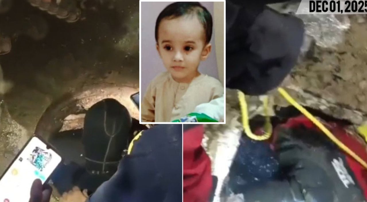 Karachi Horror 3 Year Old Boy Falls Into Manhole Rescuers In Race Against Time