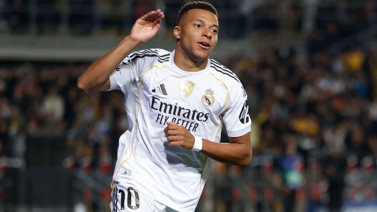 Kylian Mbappé closes on Cristiano Ronaldo Real Madrid goal record, ‘among a chosen few’