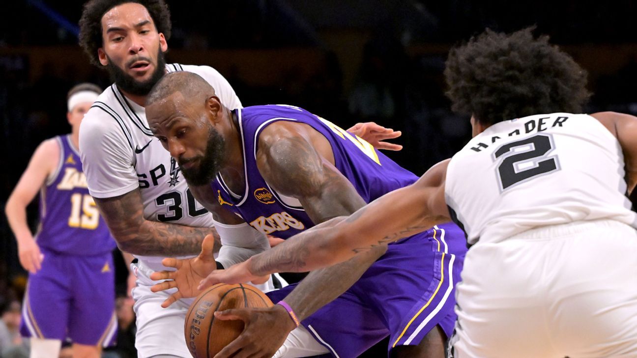 Lakers swat away playoff talk, focus on reeling D