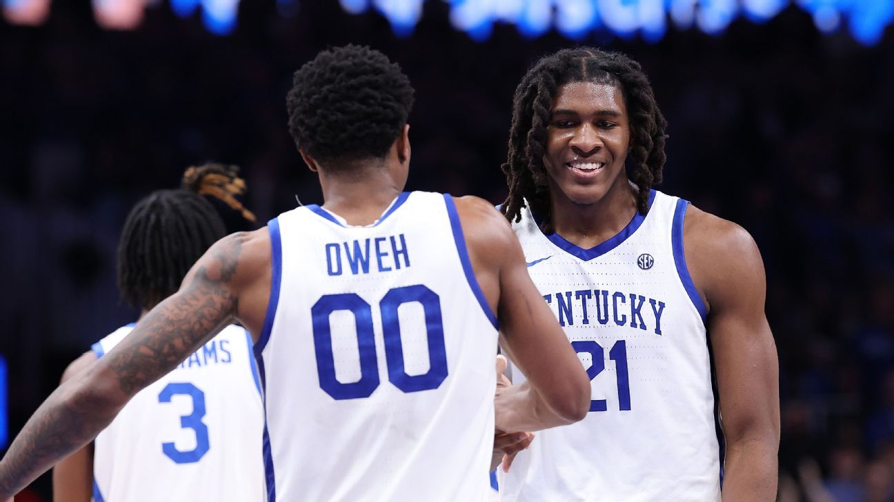 Men’s basketball Power Rankings: Kentucky re-enters top 25