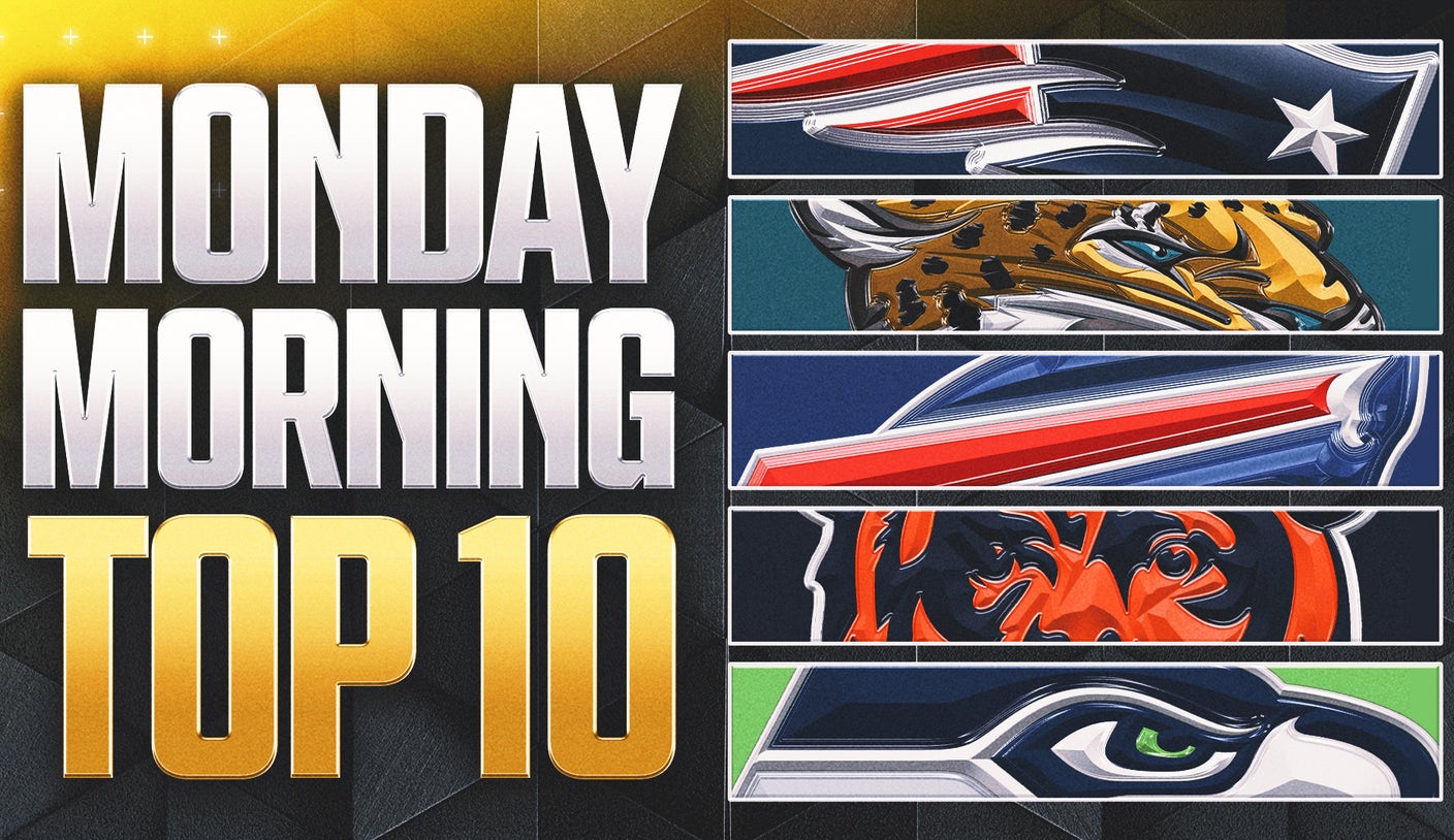 Monday Morning NFL Top 10 Rankings: A New No. 1; Bears, Jaguars Climb; Broncos Fall