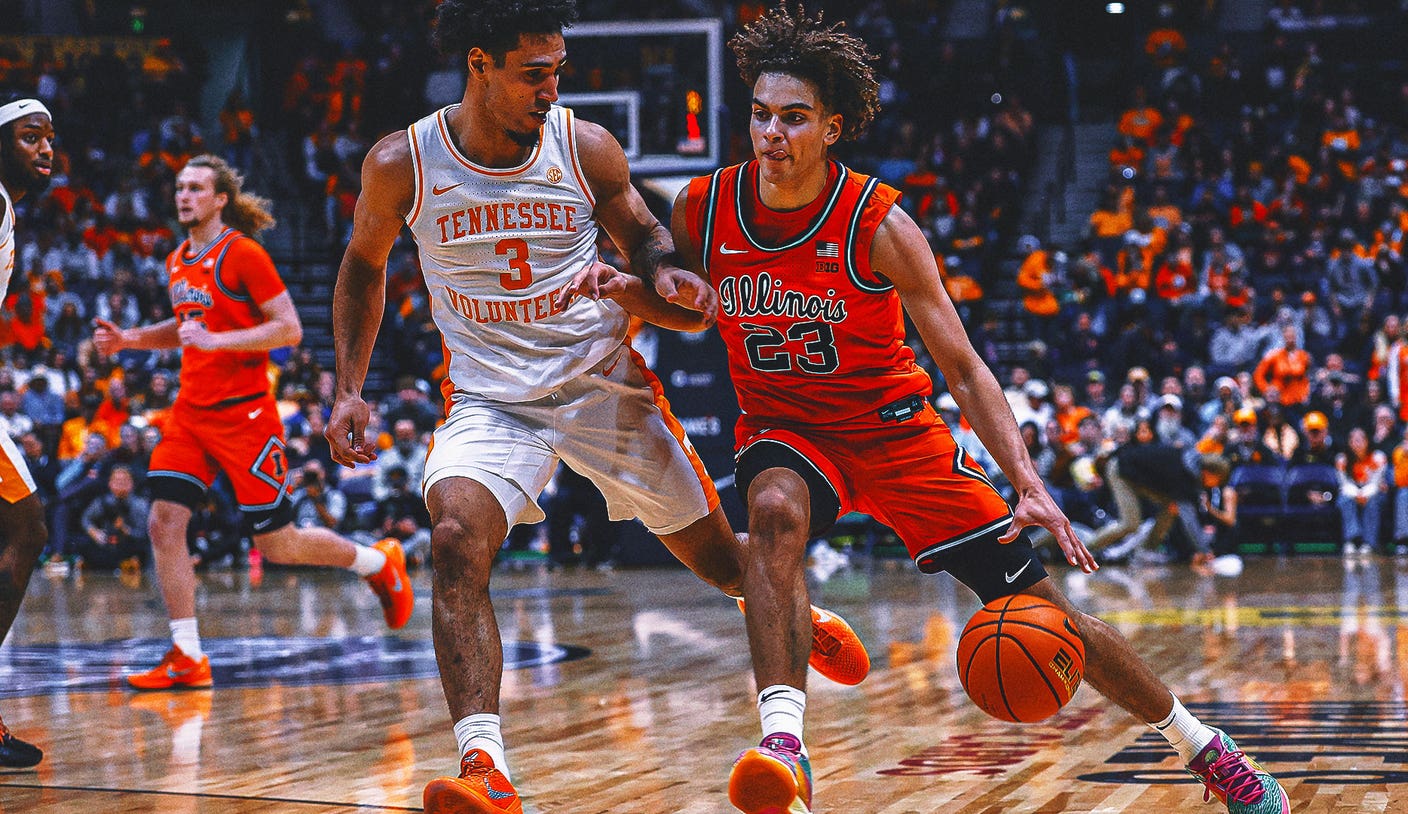 No. 14 Illinois Cruises Past No. 13 Tennessee After 43-Point Second Half