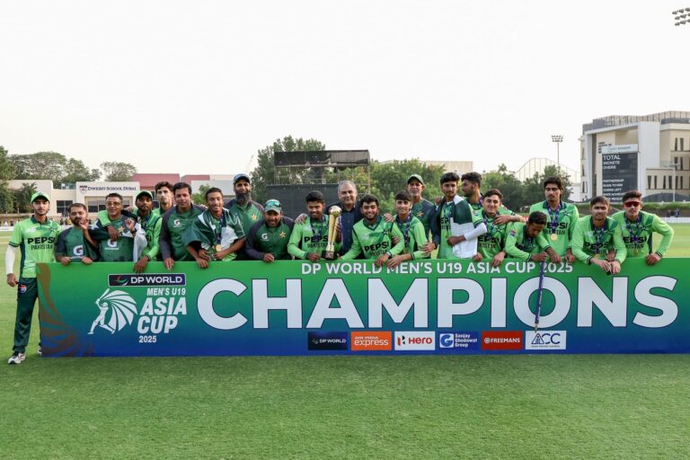 Pakistan Crush India To Win Under 19 Asia Cup Title