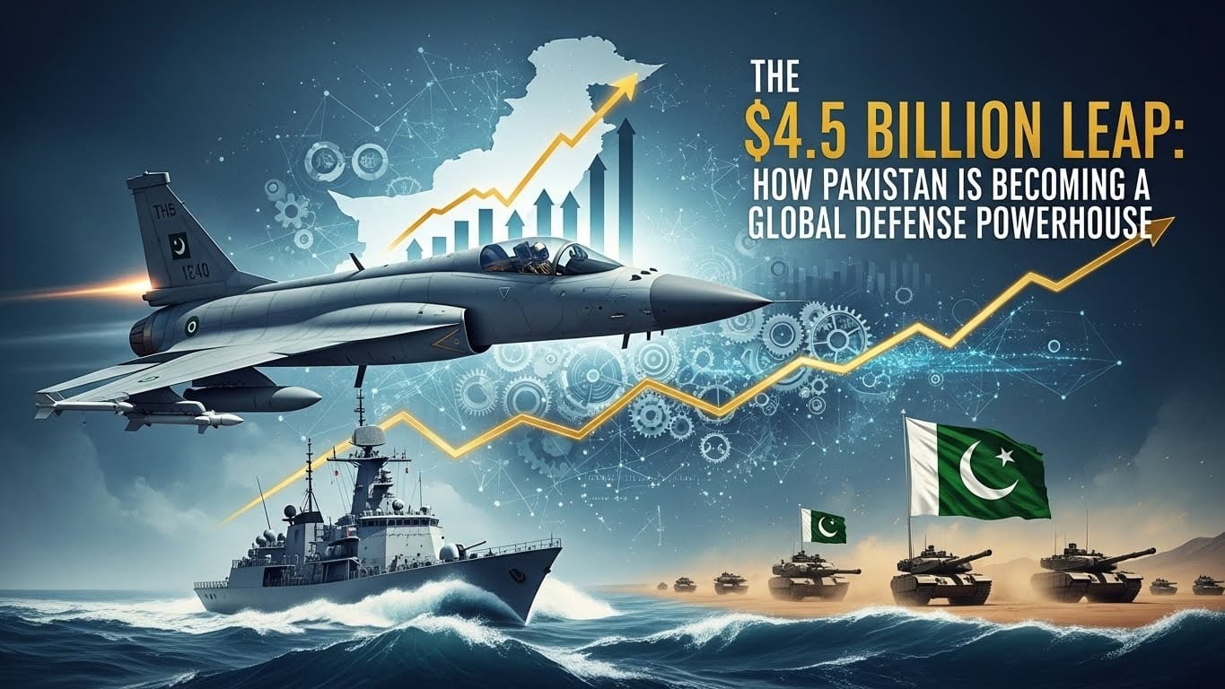 The 4 5 Billion Leap How Pakistan Is Becoming A Global Defense Powerhouse