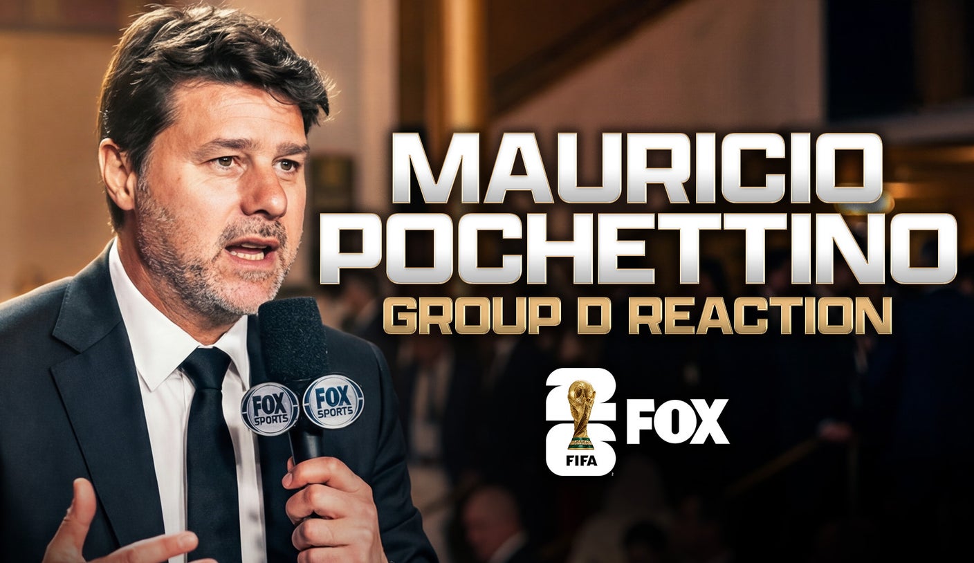 U.S. Head Coach Mauricio Pochettino Reacts to 'Difficult' World Cup Draw