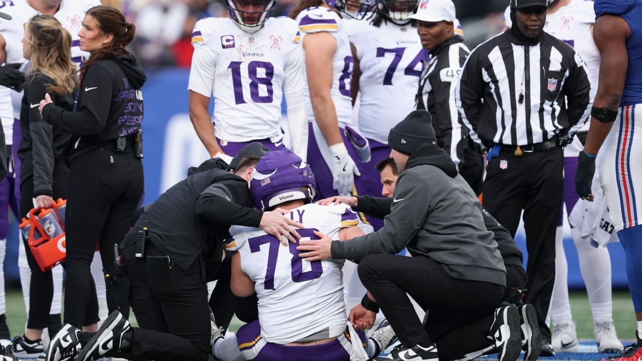 Vikes’ Kelly to IR after 3rd concussion of season