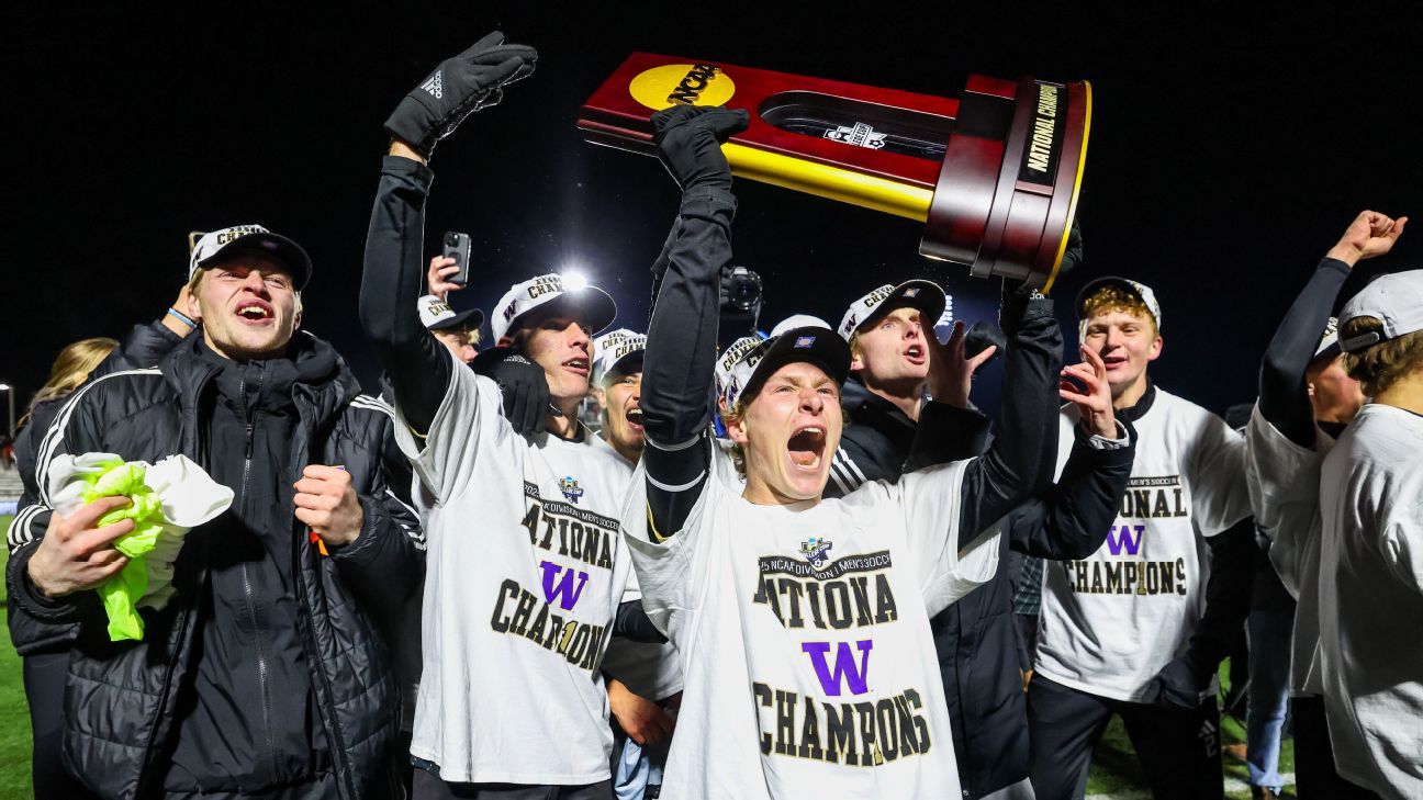 Washington claims first NCAA men’s soccer title