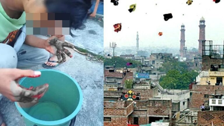 Bloody Kite Strings Leave Two Injured In Lahore As Basant Nears