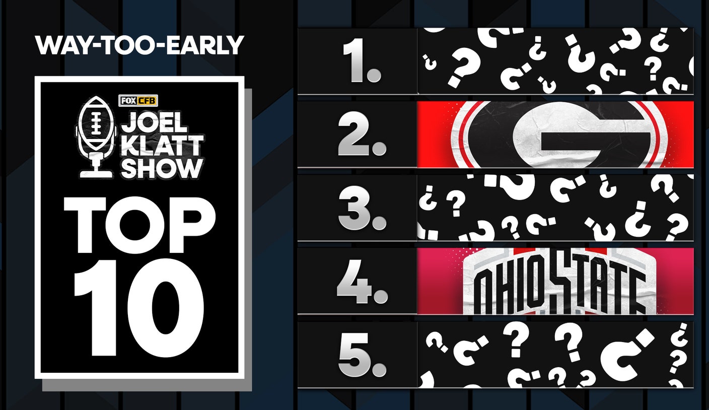 2026 College Football Rankings: There's a 3-Way Race for No. 1 in Joel Klatt's Top 10