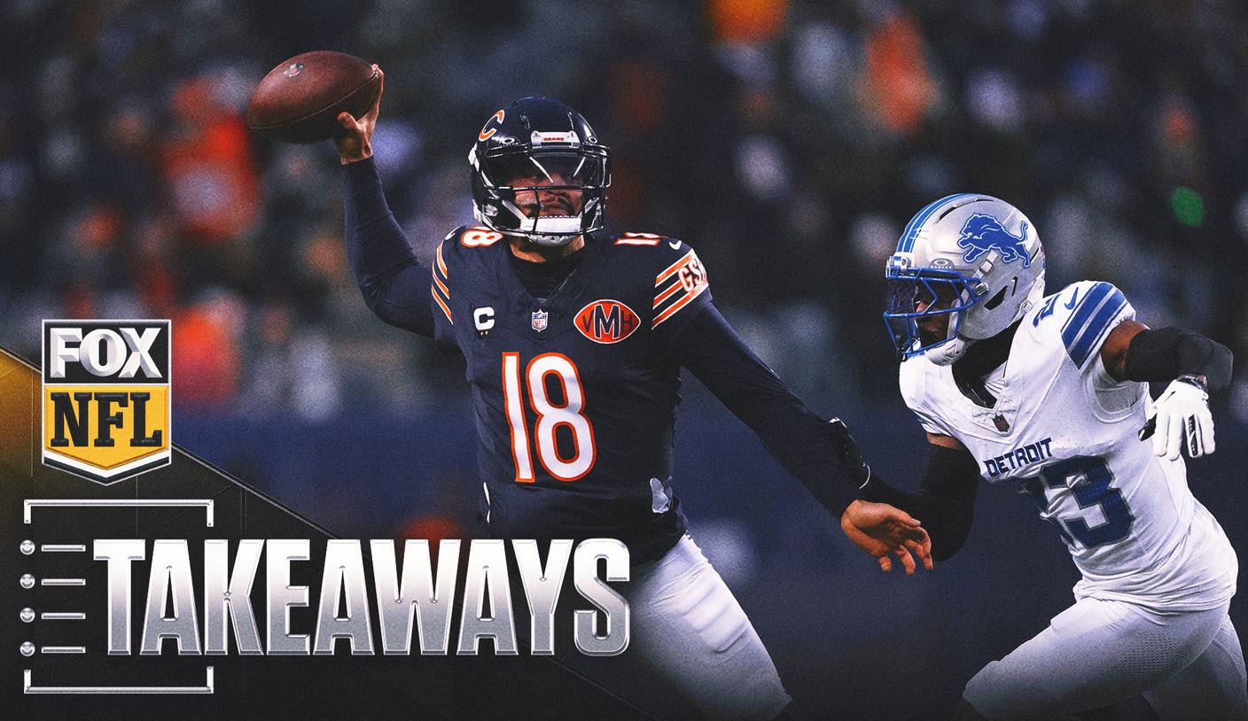 4 Takeaways From the Lions' Win Over the Bears