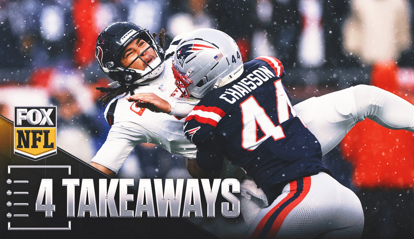 4 Takeaways From the Patriots' Win Over the Texans