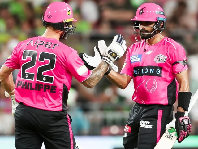 Babar Azam equals Jos Buttler’s T20 record after Sixers’ BBL win | The Express Tribune