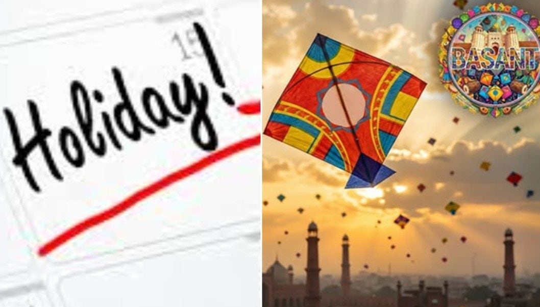 Basant 2026: Local Holiday Announced in Lahore on Feb 6