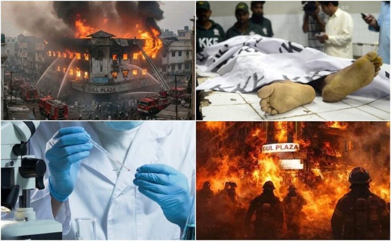 Gul Plaza Fire 81 Missing Dna Tests Underway To Identify Victims