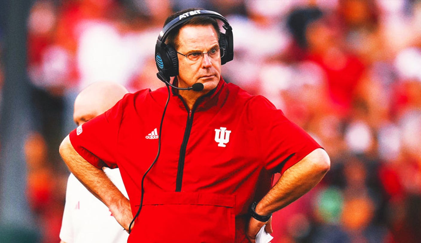 Indiana Hoosiers Head Coach Curt Cignetti: 'I Am Happy, At Times'