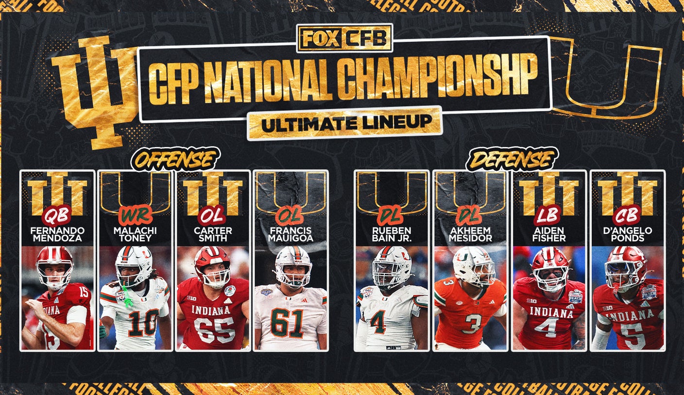 Indiana vs. Miami: Creating an Ultimate CFP National Championship Lineup