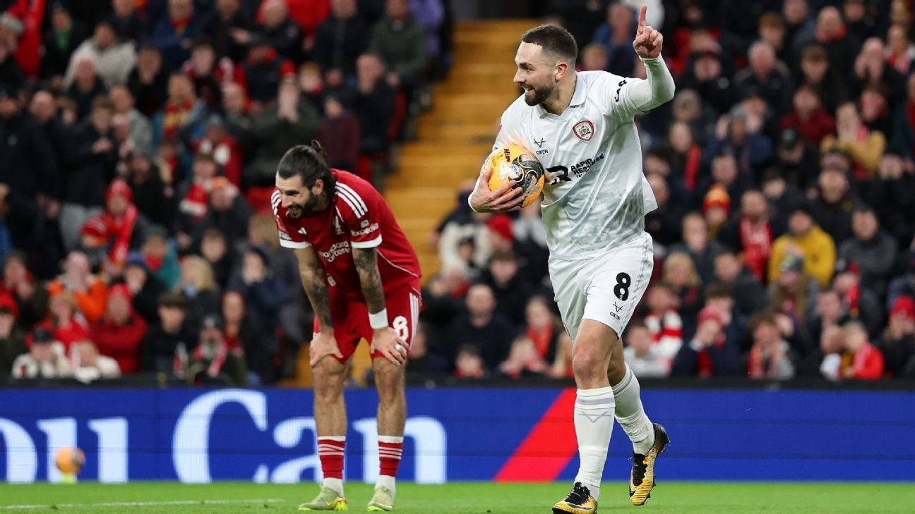 Liverpool’s Robertson on Szoboszlai backheel: Maybe Kop support ‘went to his head’