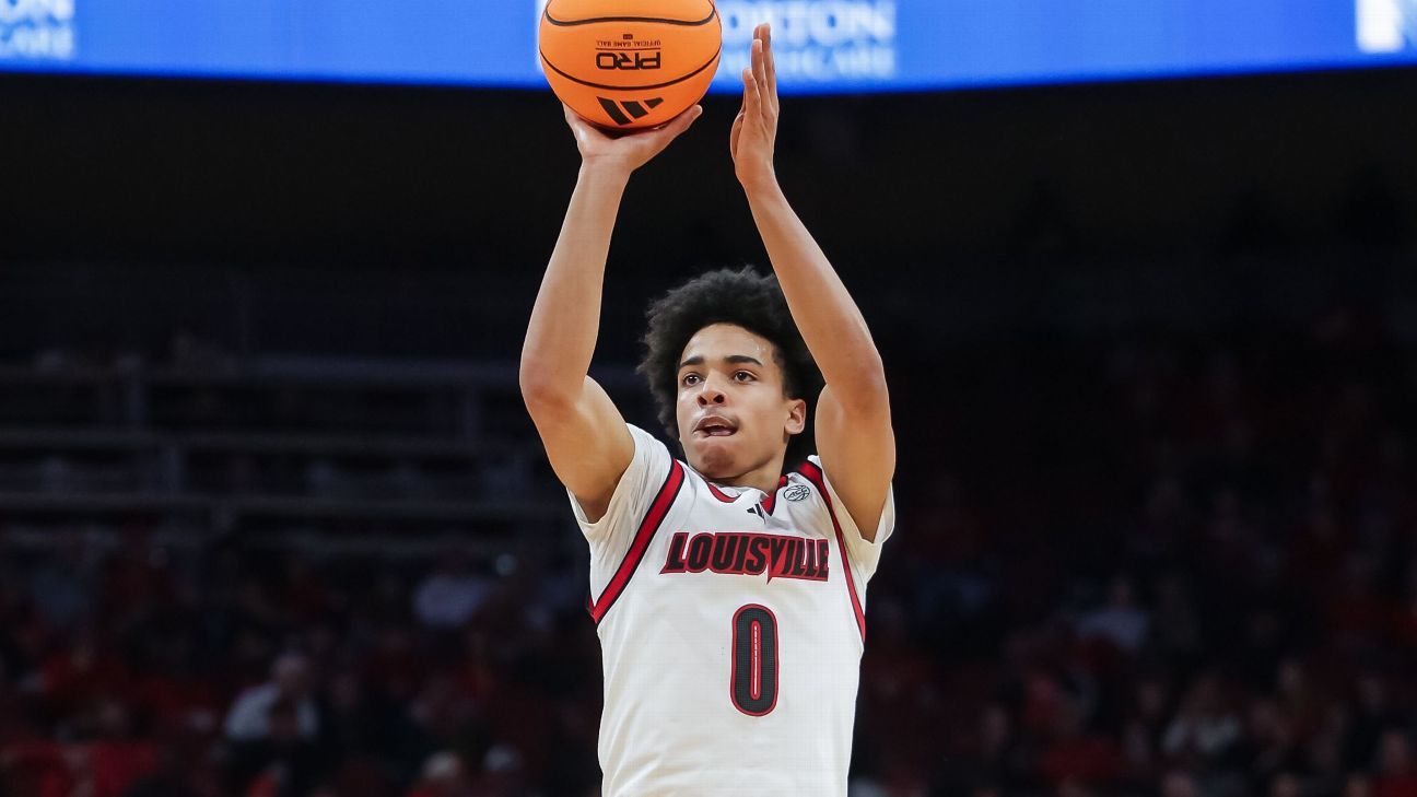 Louisville’s Brown (back) to remain out vs. Duke
