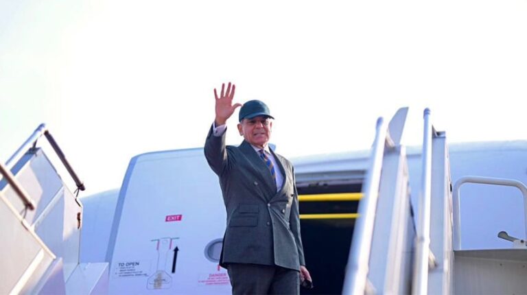 Pm Shehbaz Leaves For Davos To Attend Wef 2026