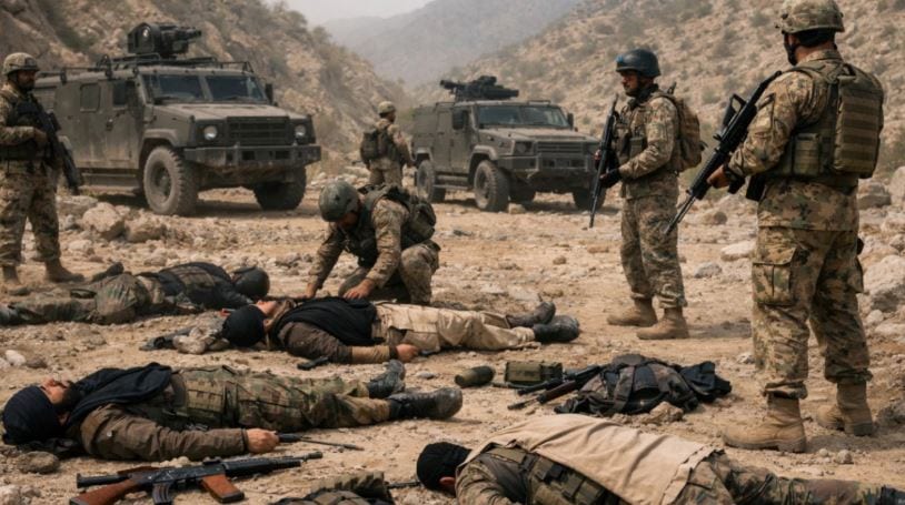 Pak security forces kill over dozen terrorists in daring Operations across KP: ISPR