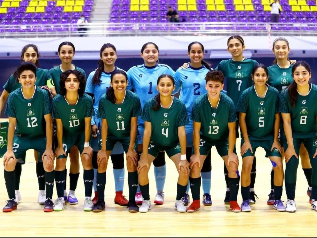 Pak women claim first international futsal win at SAFF Championship | The Express Tribune