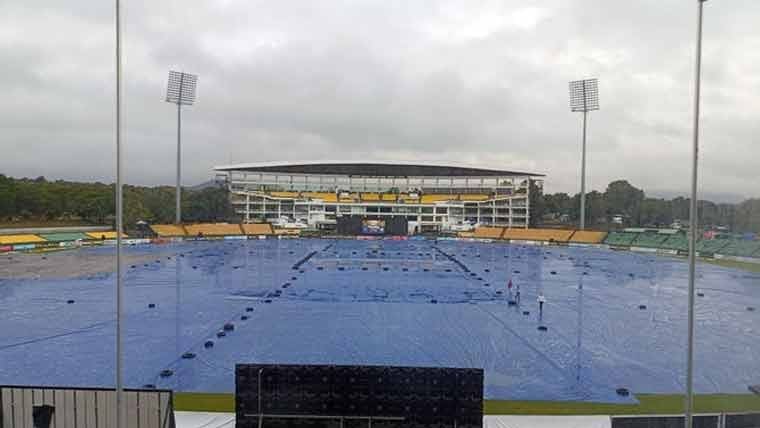 Rain Delays Toss For Second Pakistan Vs Sri Lanka T20i In Dambulla