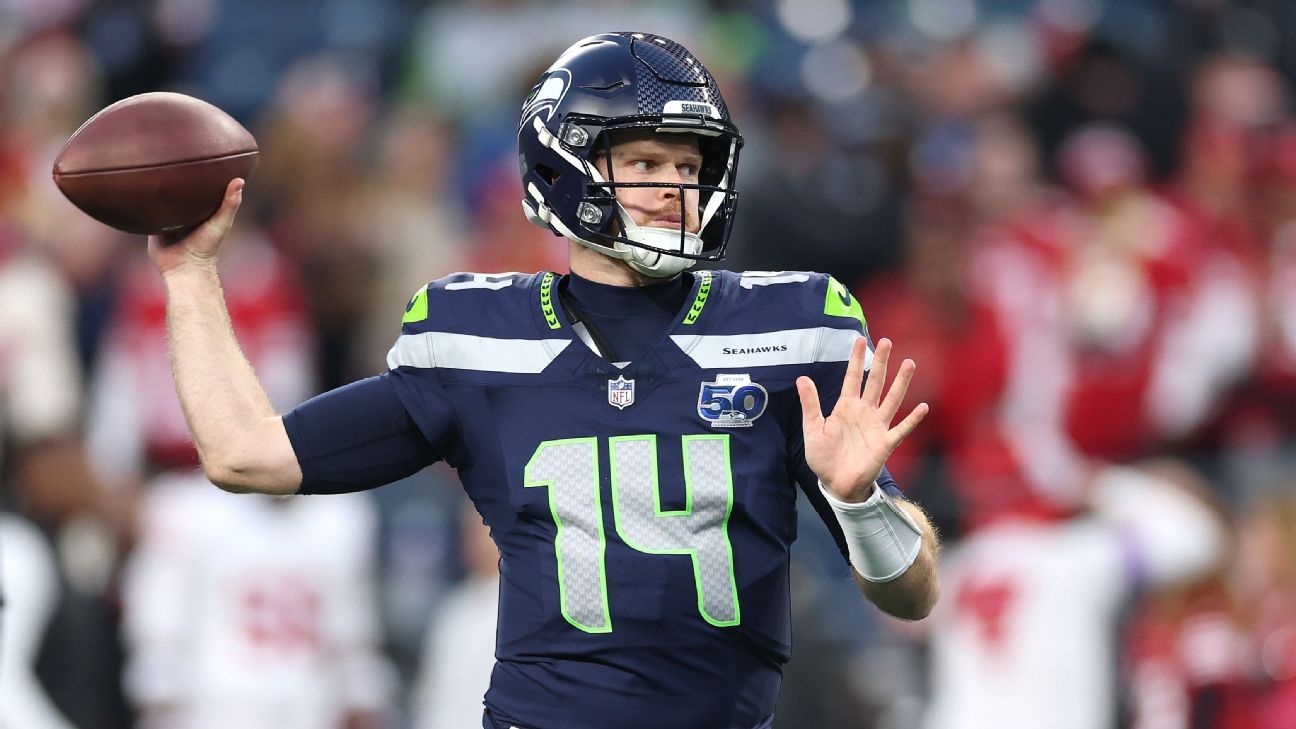 Seahawks start fast, roll past 49ers in NFC divisional round
