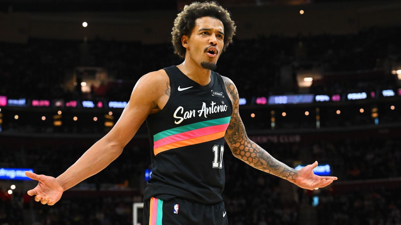 Spurs’ Sochan: ‘Polite exchange’ with Vanderbilt