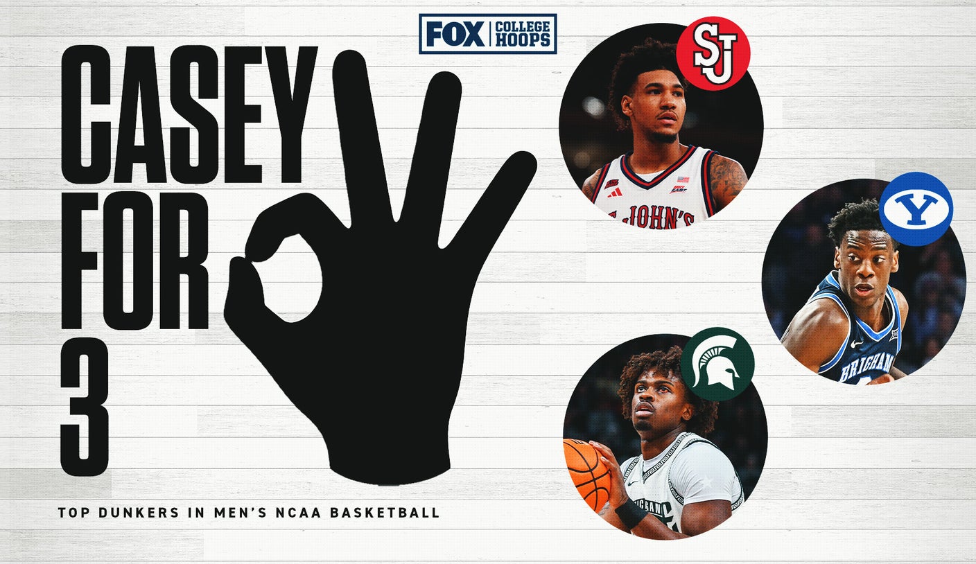 Top-3 Dunkers in Men's College Basketball This Season, Including MSU's Coen Carr