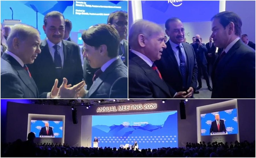 Trump spotlights Field Marshal Asim Munir during Davos meeting with PM Shehbaz
