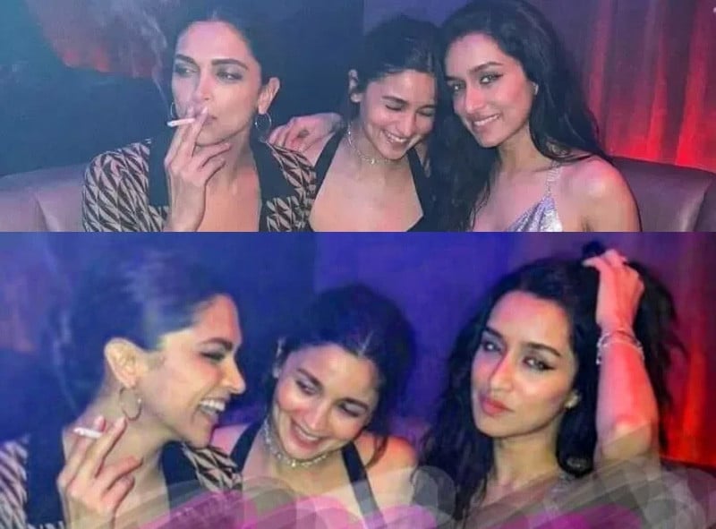 Viral Party Photos Of Deepika Alia And Shraddha Spark Debate On Social Media