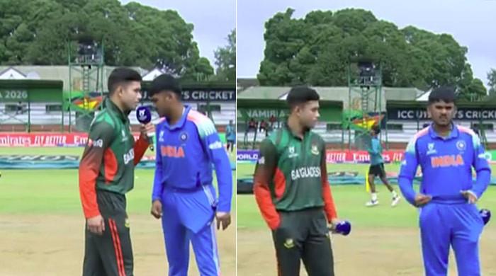 WATCH: India, Bangladesh skippers skip handshake at toss during U19 WC match