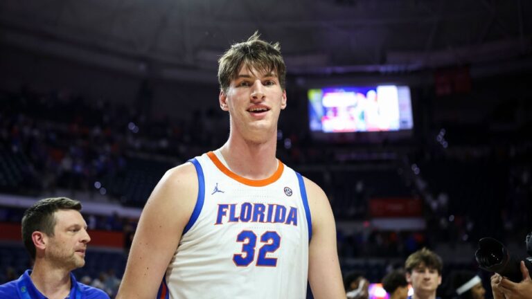 What it’s like to be Olivier Rioux — the tallest college basketball player ever