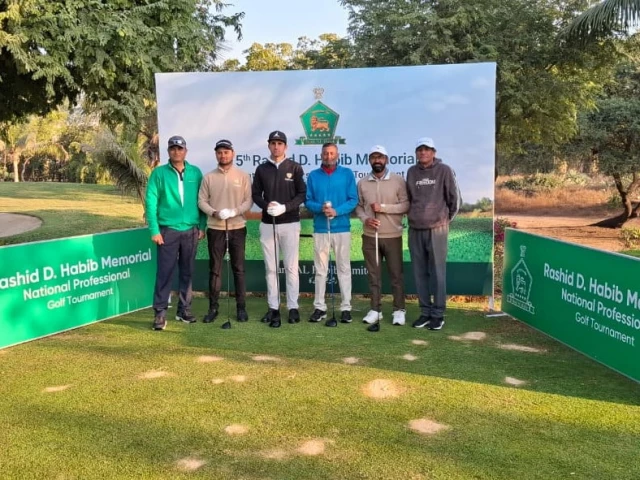 Baig leads third round of golf tournament  | The Express Tribune