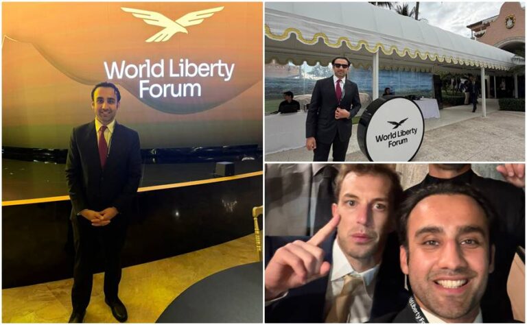 Bilal Bin Saqib Attends Exclusive Trump Linked World Liberty Financial Summit At Mar A Lago
