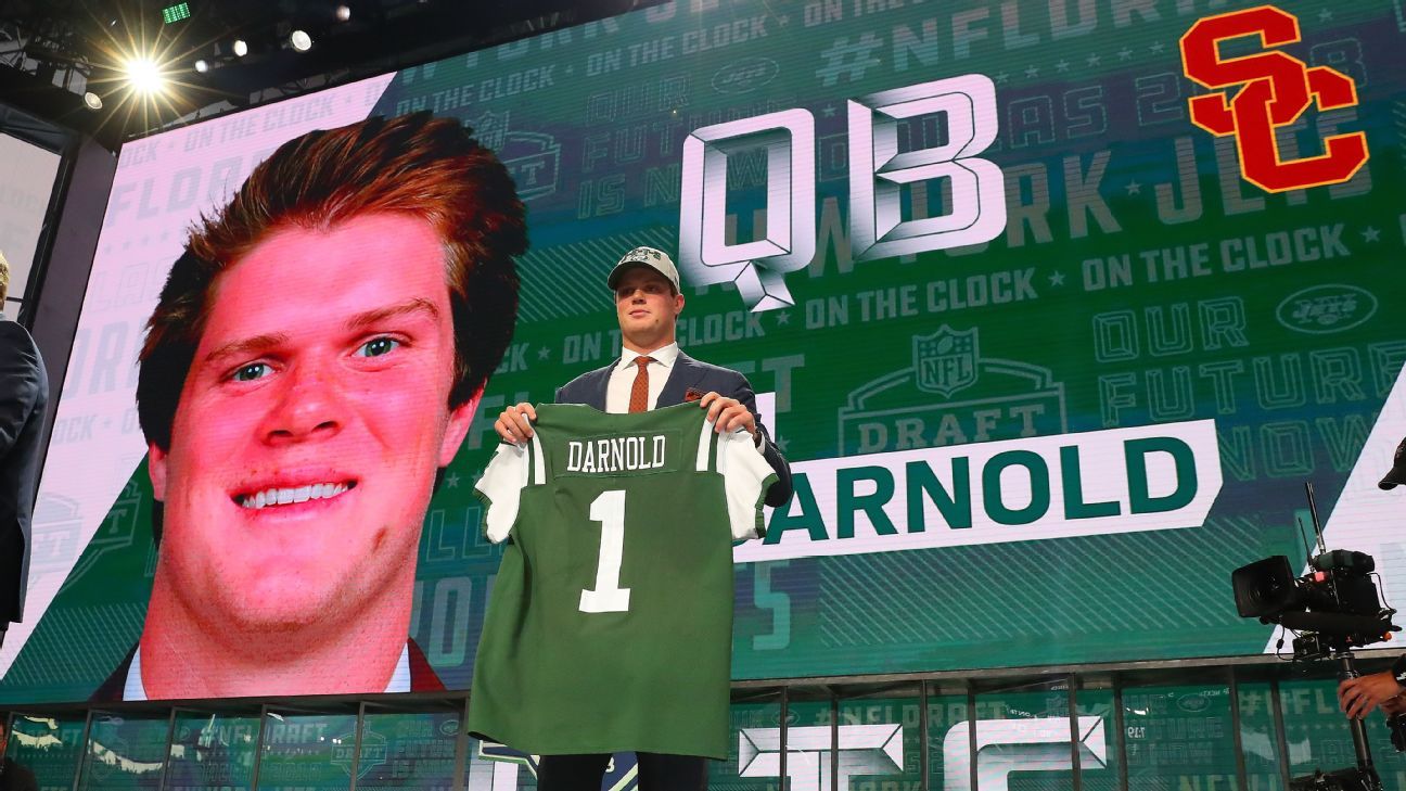 Former Jets GM Maccagnan talks belief in Darnold ahead of Super Bowl