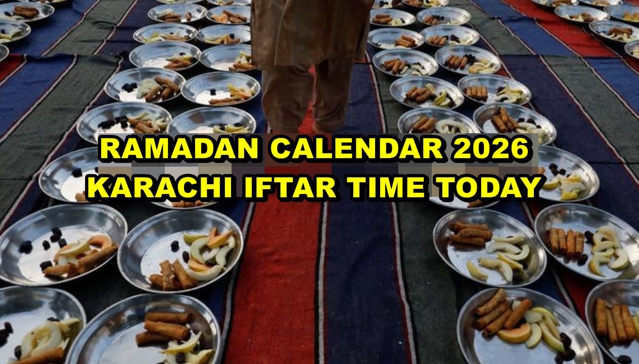 Karachi Iftar Time Today 1st Ramadan 19 February 2026