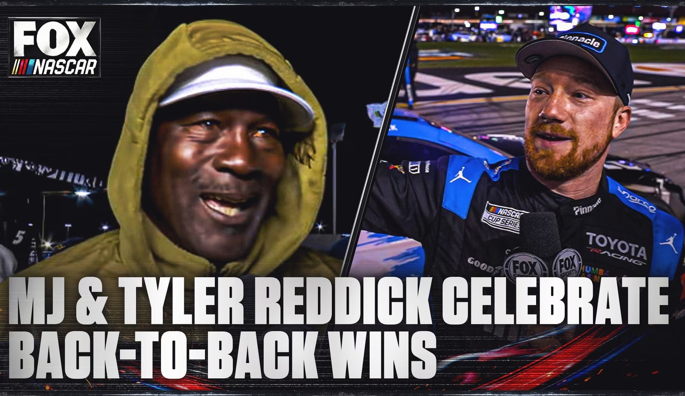 Michael Jordan Awestruck by Tyler Reddick's Back-to-Back Wins: 'Holy Mackerel'