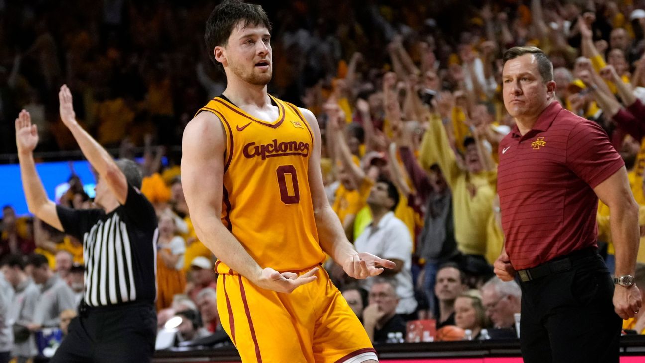 Nate Heise fuels No. 6 Iowa State’s win over No. 2 Houston