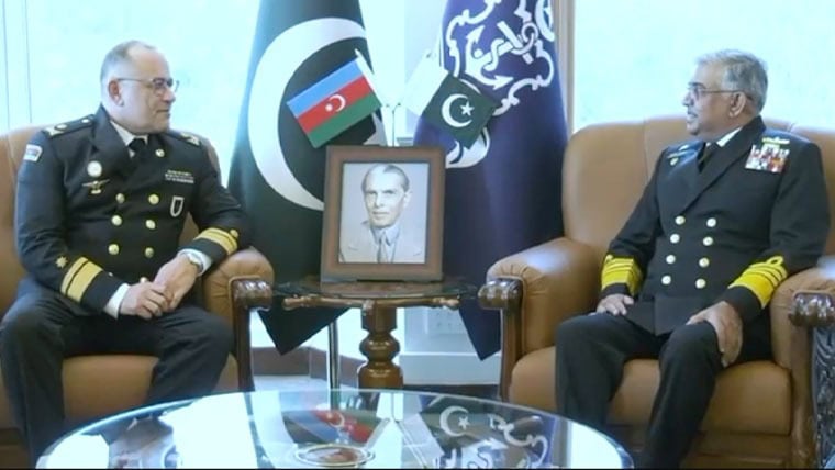 Pakistan Azerbaijan Vow To Boost Defence Ties