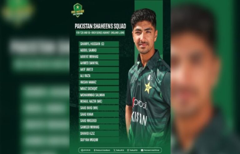 Pakistan Shaheens announce squad for T20’s, ODI’s – SUCH TV