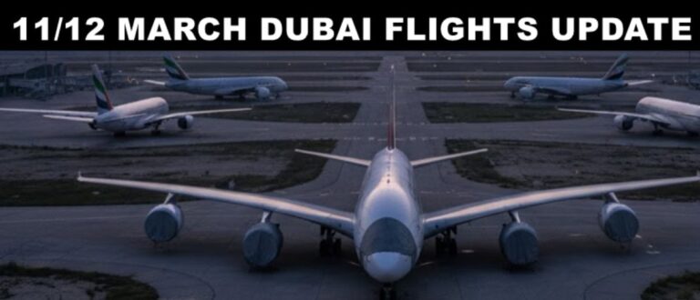 Emirates, Etihad, Flydubai, Air Arabia New Flight Schedule For 11 March 2026