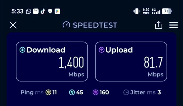 First Glimpse Of 5g Jazzworld Ceo Reveals Trial Network Speed Test