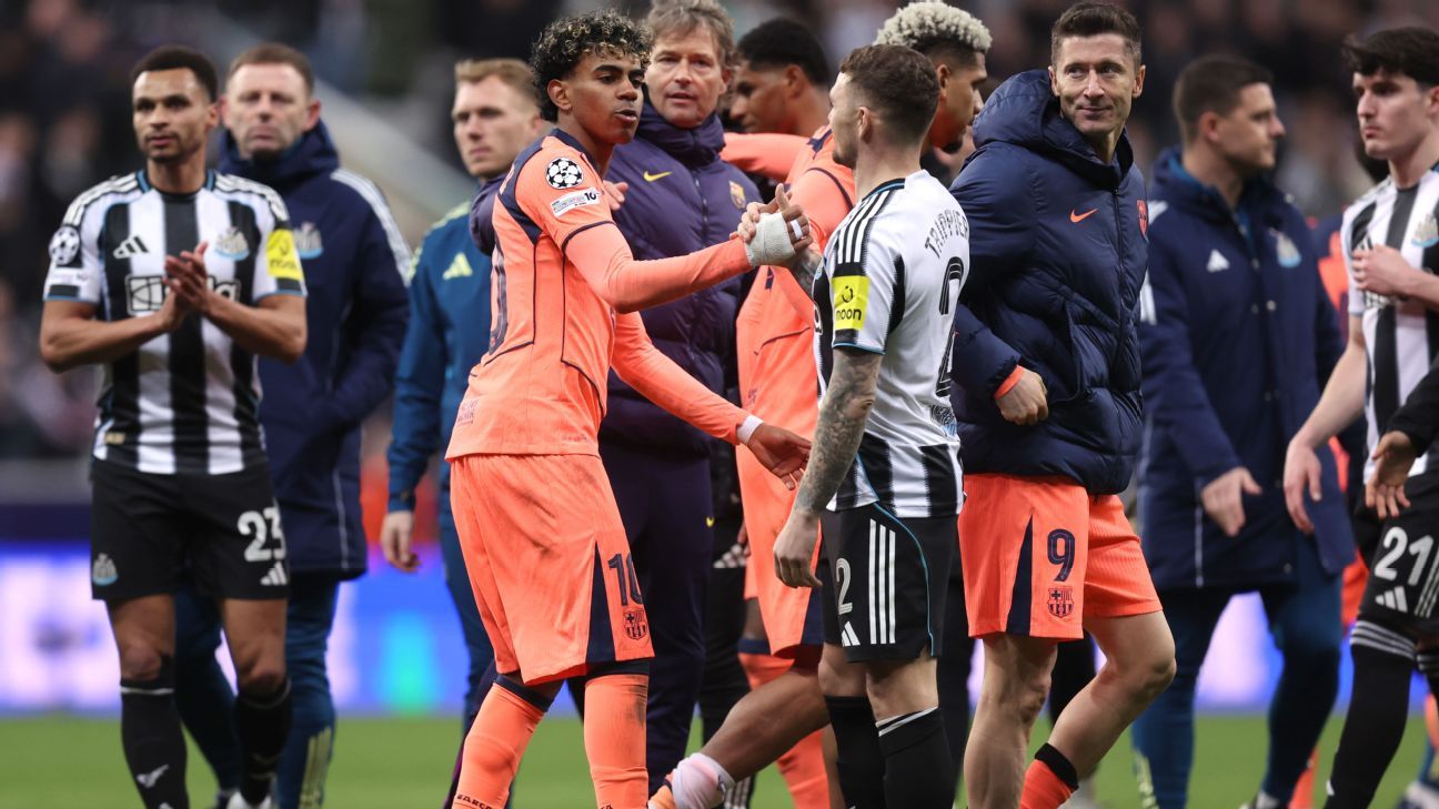 Lamine Yamal’s late Barcelona goal ‘hard to take’ for Newcastle