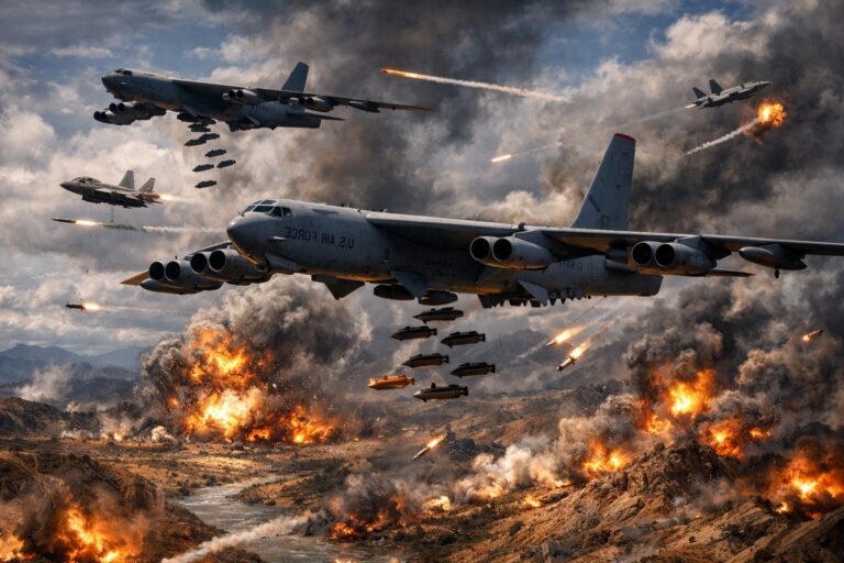 Operation Epic Fury Intensifies As Us Sends B 2 Bombers Jets Against Iran