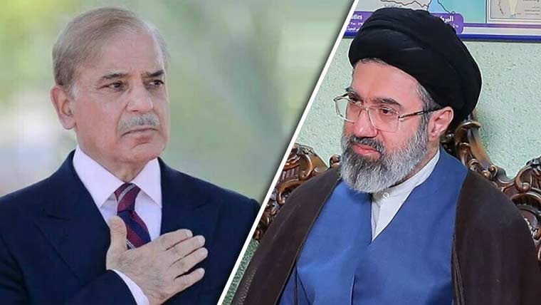 Pm Shehbaz Expresses Solidarity With Iran Congratulates Mujtaba Khamenei On New Role
